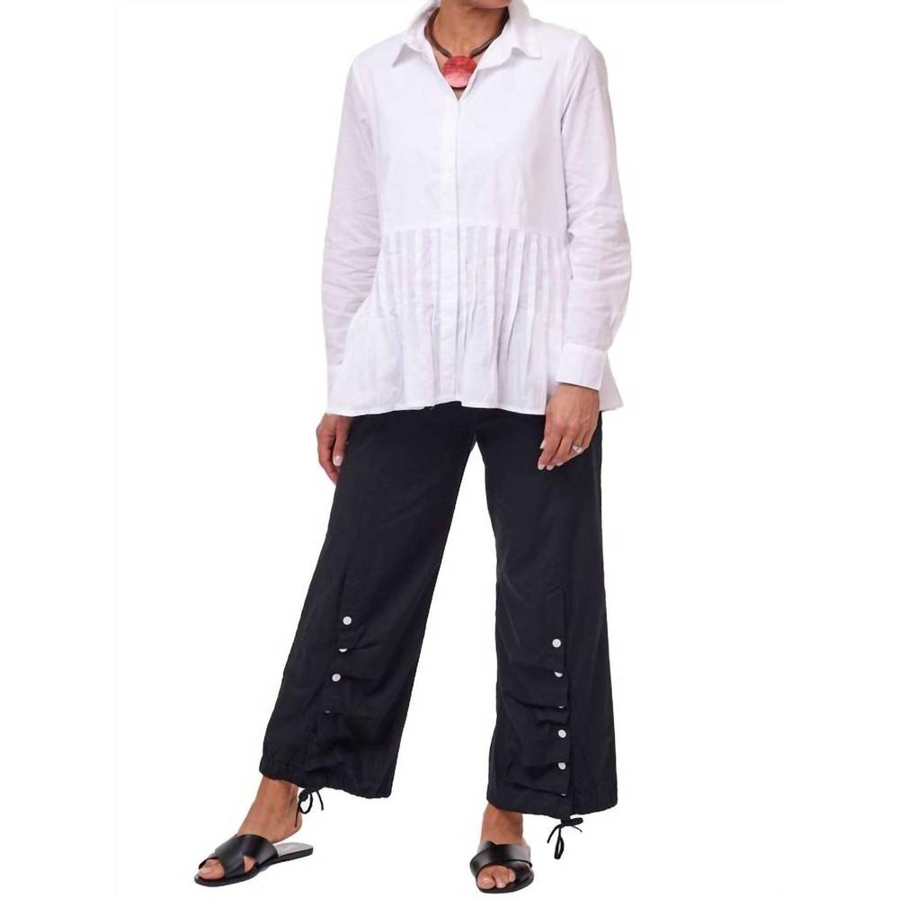 NEW TULIP CLOTHING gala blouse in white